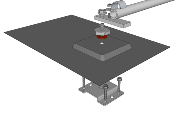 Zilla Conduit Flashing Assembly