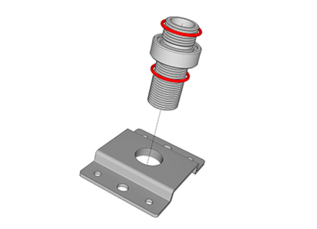 Metal Roof Electrical Adapter